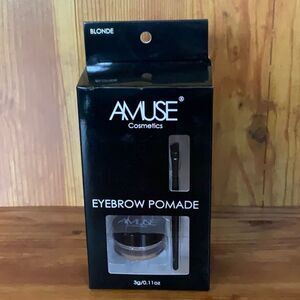 Amuse Cosmetics Eyebrow Pomade 3grams, FK 9625-1 Blonde, Eyebrow Pomade